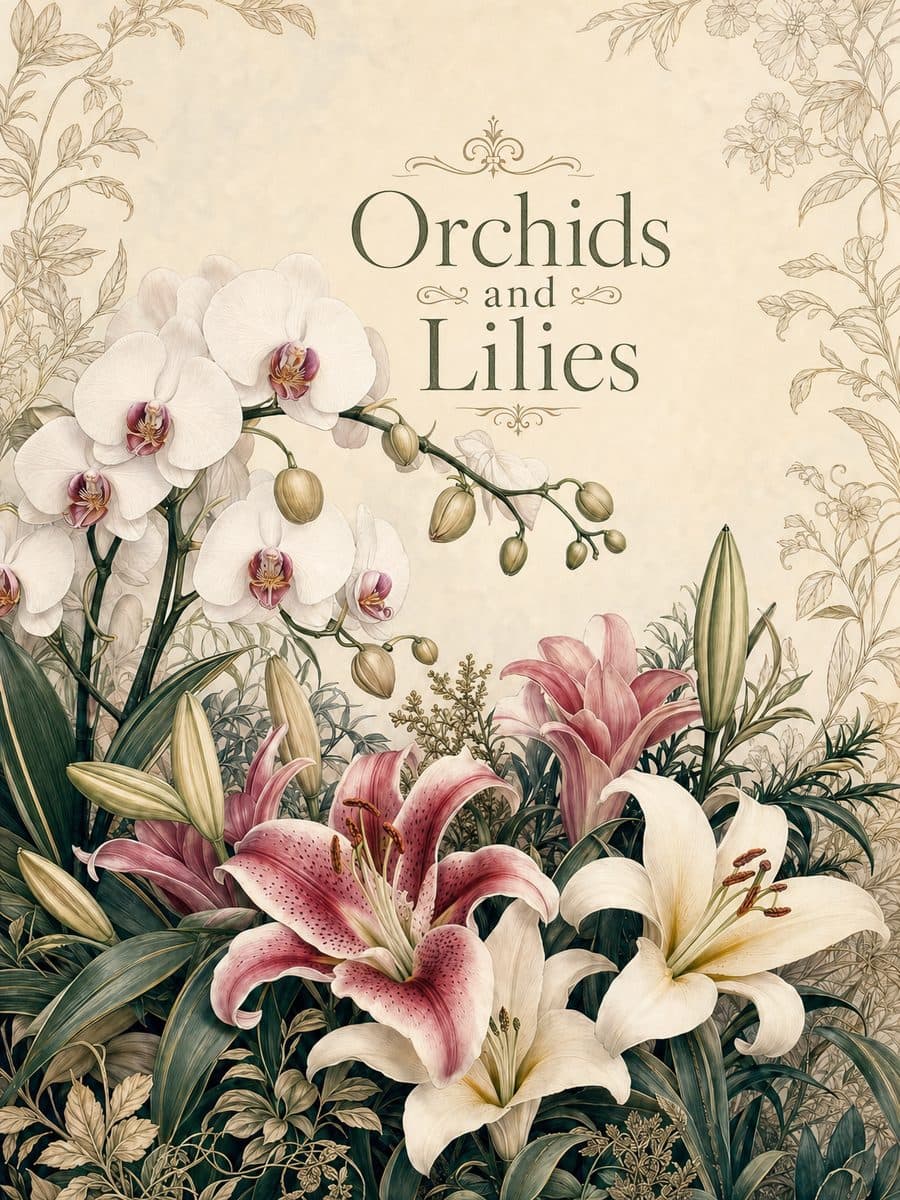 Orchids and Lilies — Cover